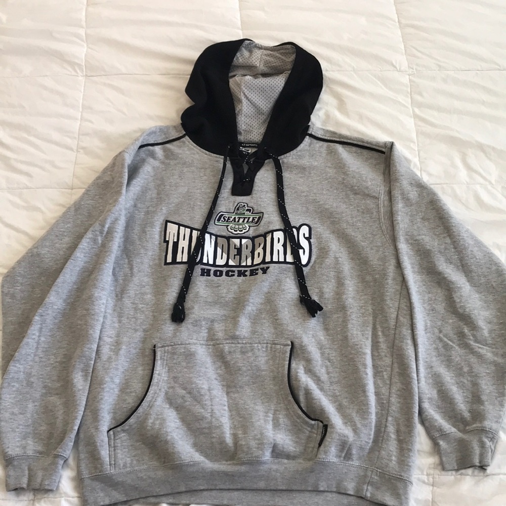 Seattle Thunderbirds hockey hooded sweatshirt